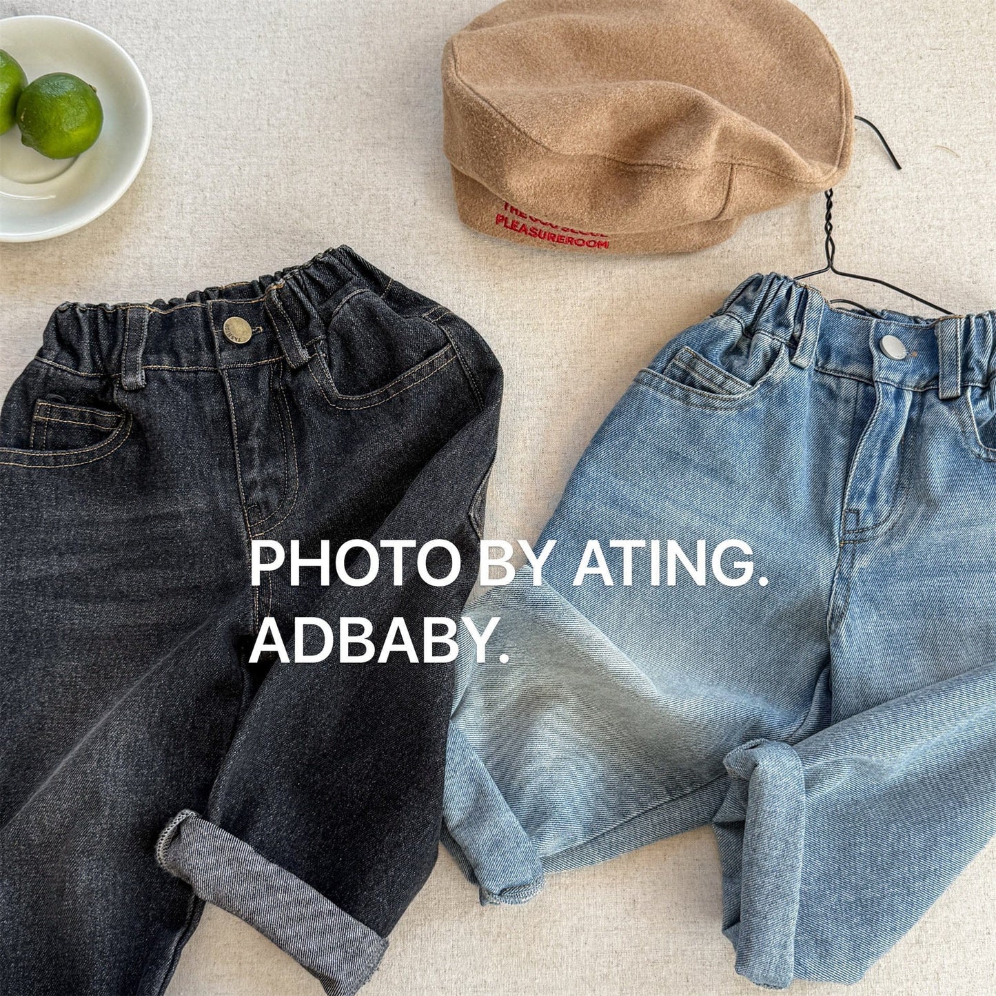 デニムパンツ シンプルベーシックボーイフレンドデニムパンツジーンズ【mh0010626】