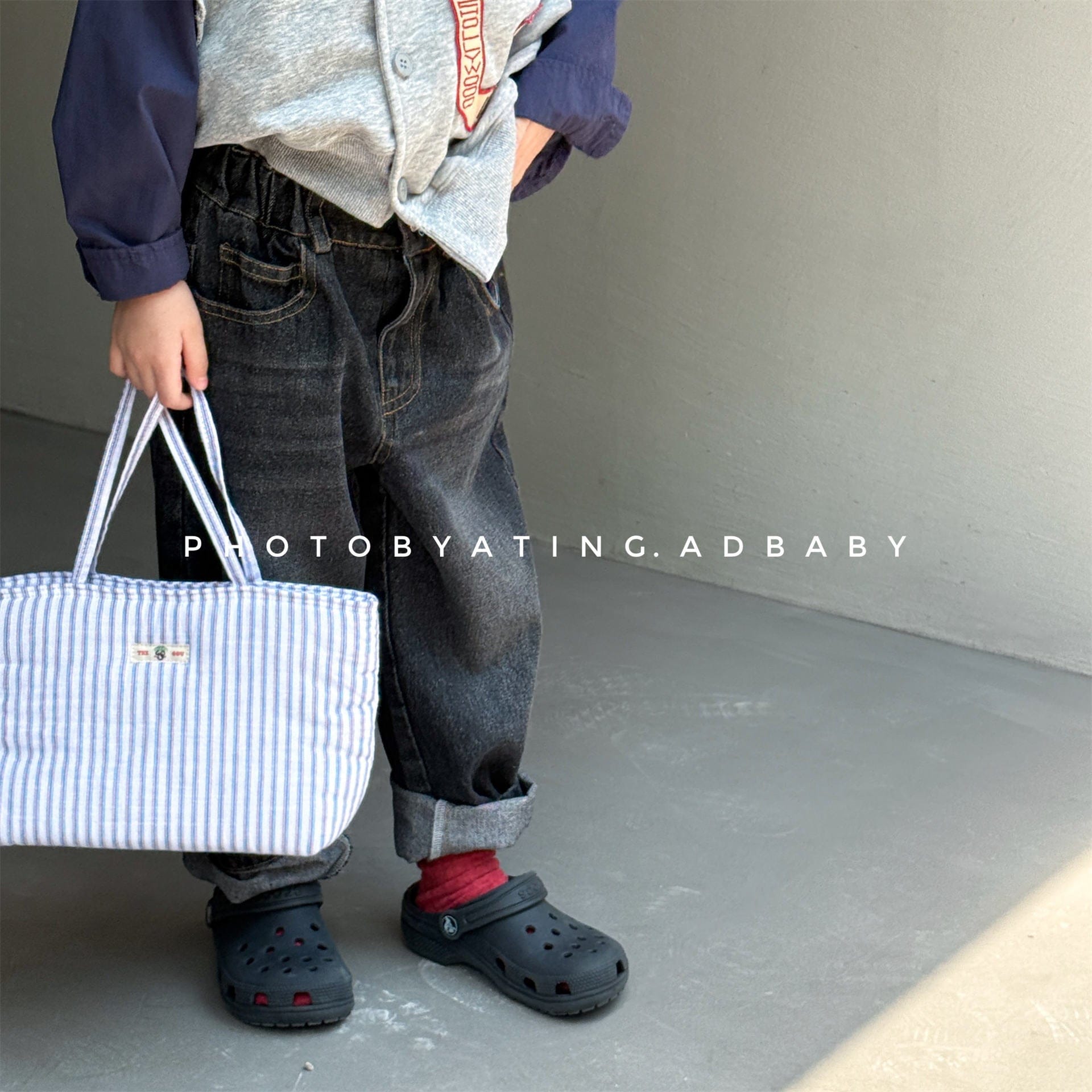 デニムパンツ シンプルベーシックボーイフレンドデニムパンツジーンズ【mh0010626】