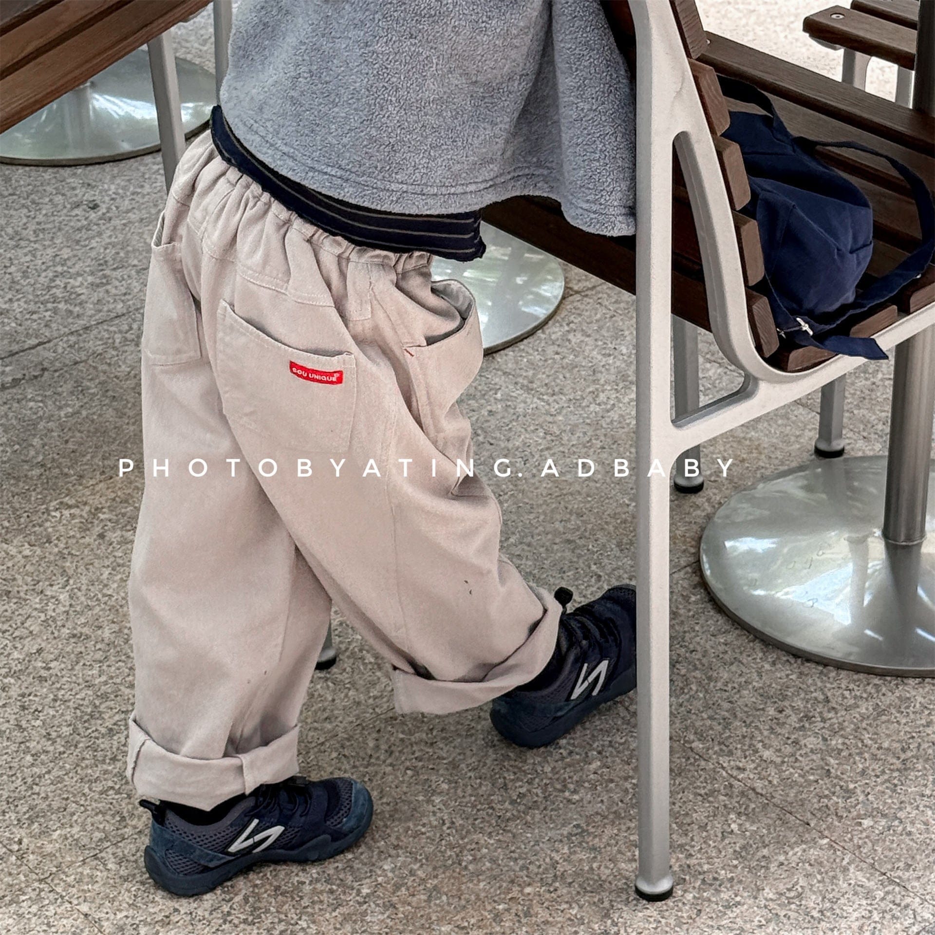 ロングパンツ・スウェットパンツ シンプルデイリーワイドルーズロングパンツ【mh0010632】