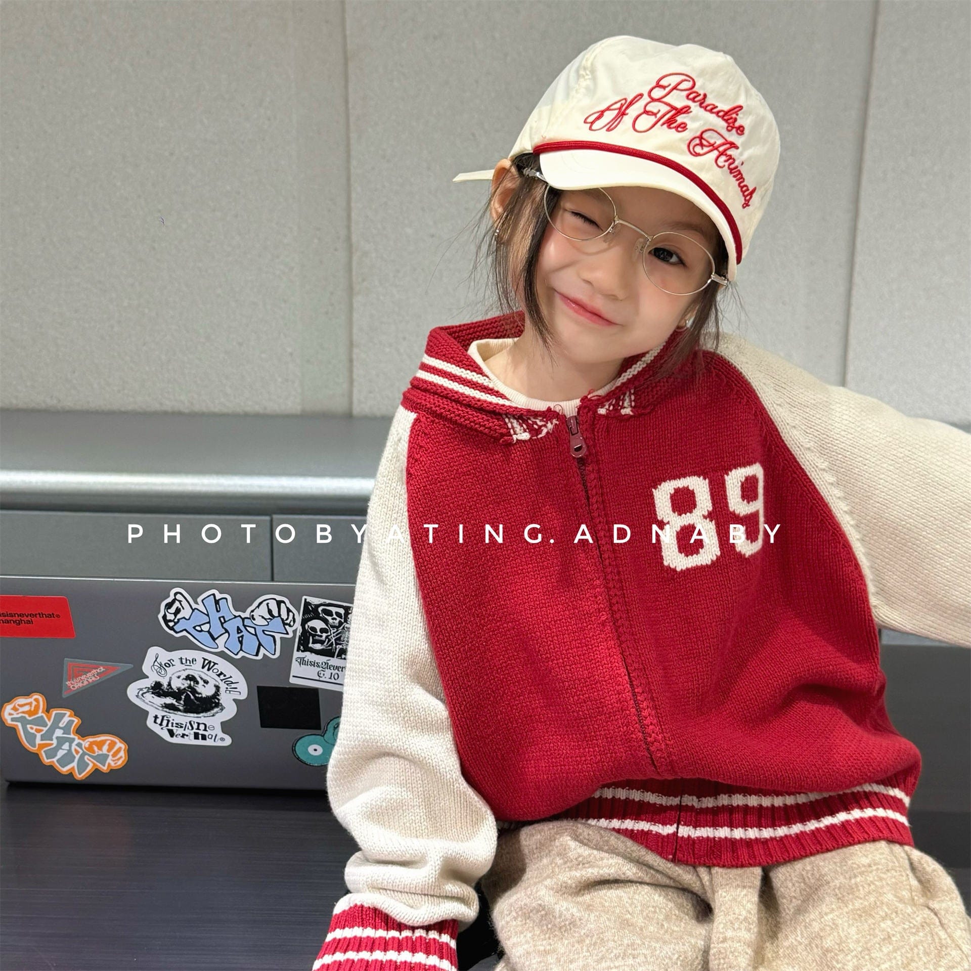 ショートコート・ジャケット・ジャンパー パッチワークニットジップアップスタジアムジャンパーブルゾン【mh0010633】