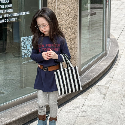 レギンスパンツ ねこ/ネズミプリントレギンスパンツ【mh0010634】