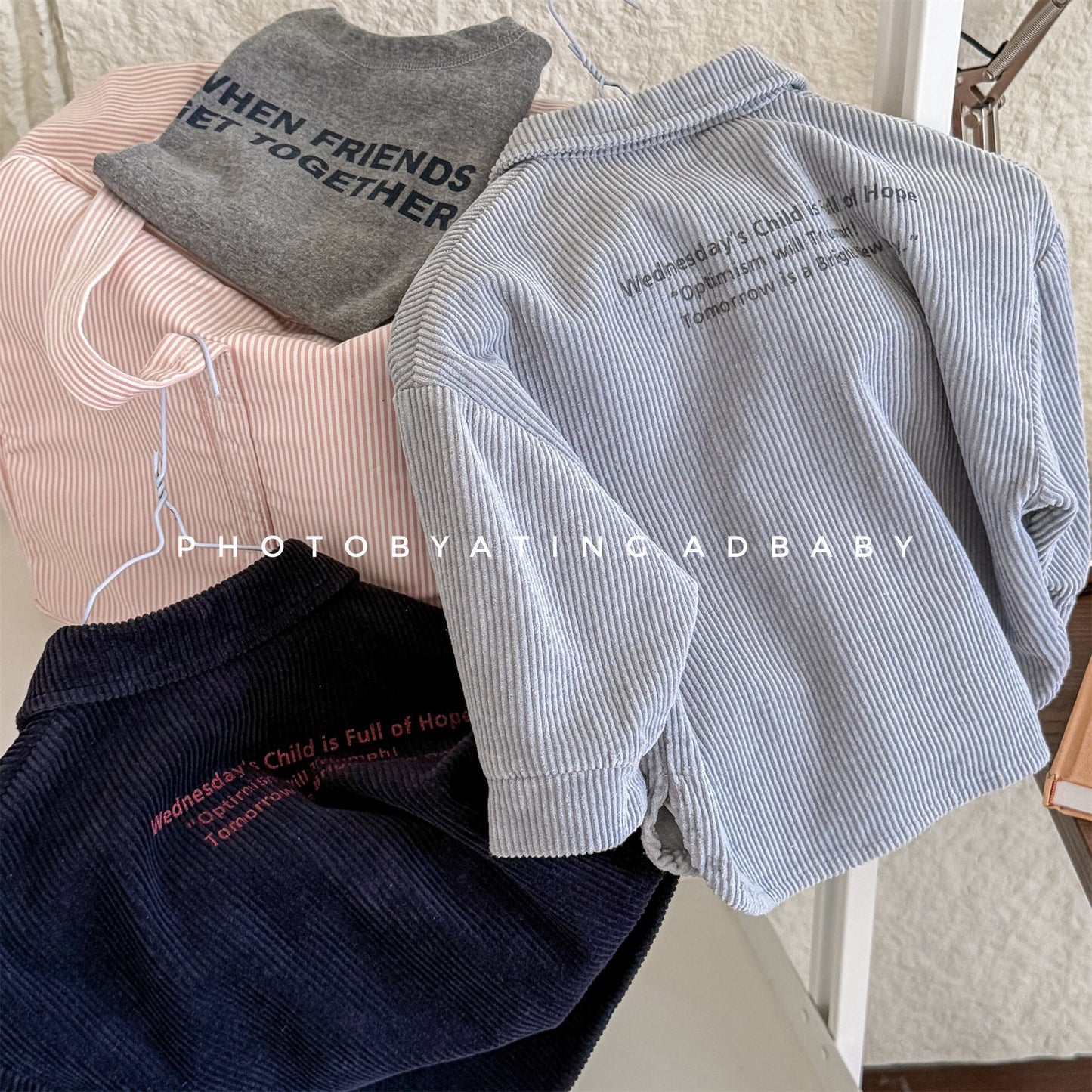 長袖シャツ・ブラウス コーデュロイシャツジャケット シャツコート【mh0010804】