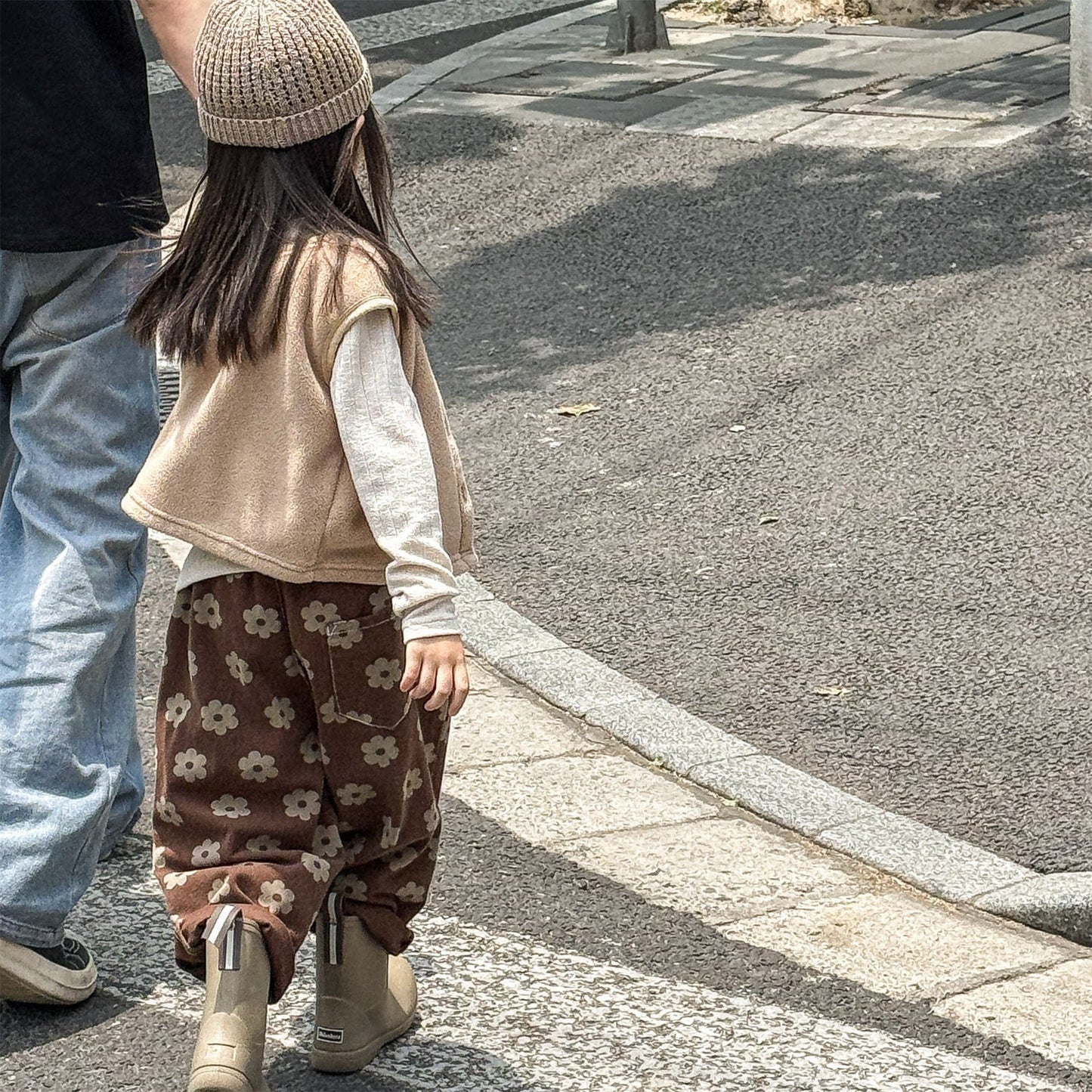 ベスト フロントボタン付きフリースベスト【mh0010809】