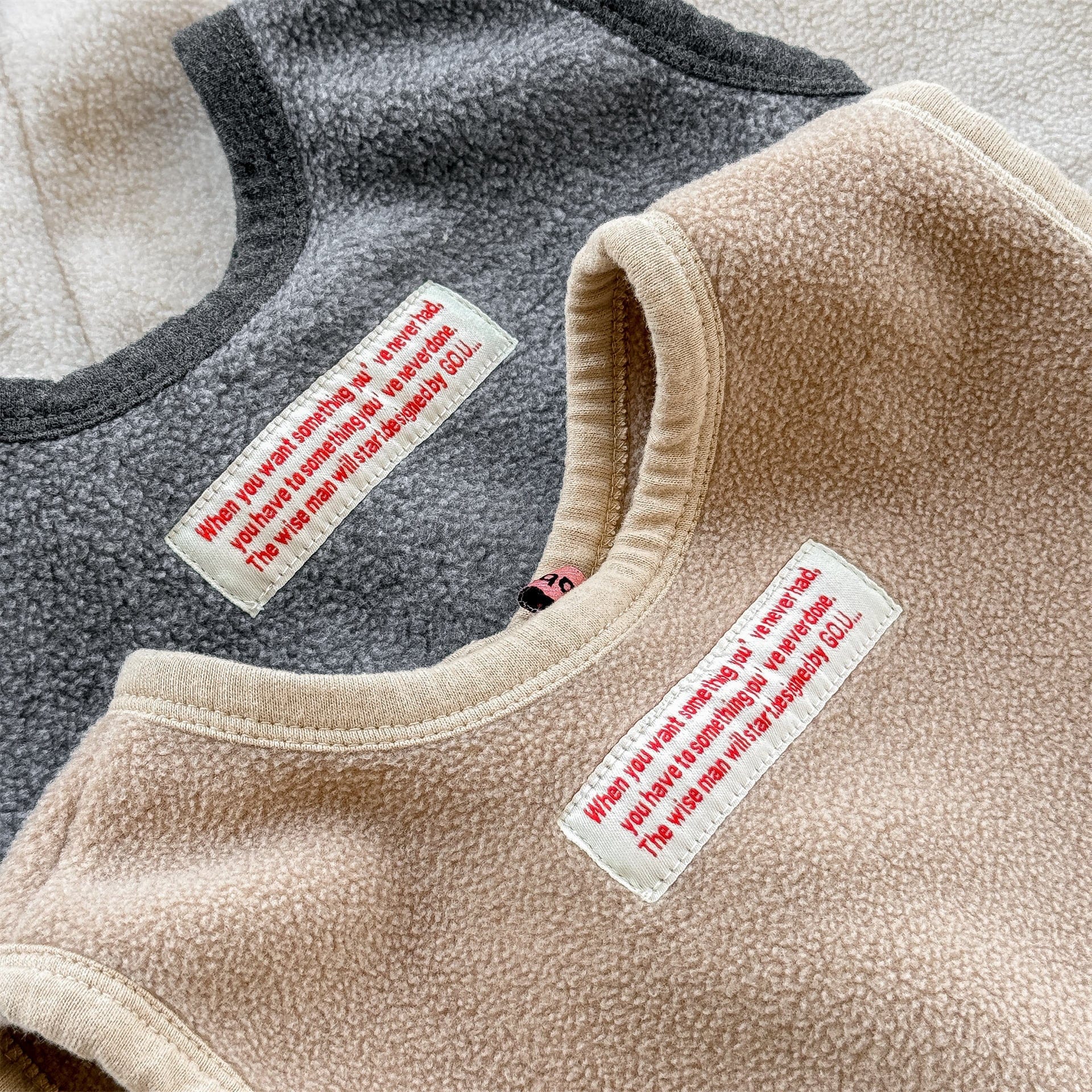 ベスト フロントボタン付きフリースベスト【mh0010809】