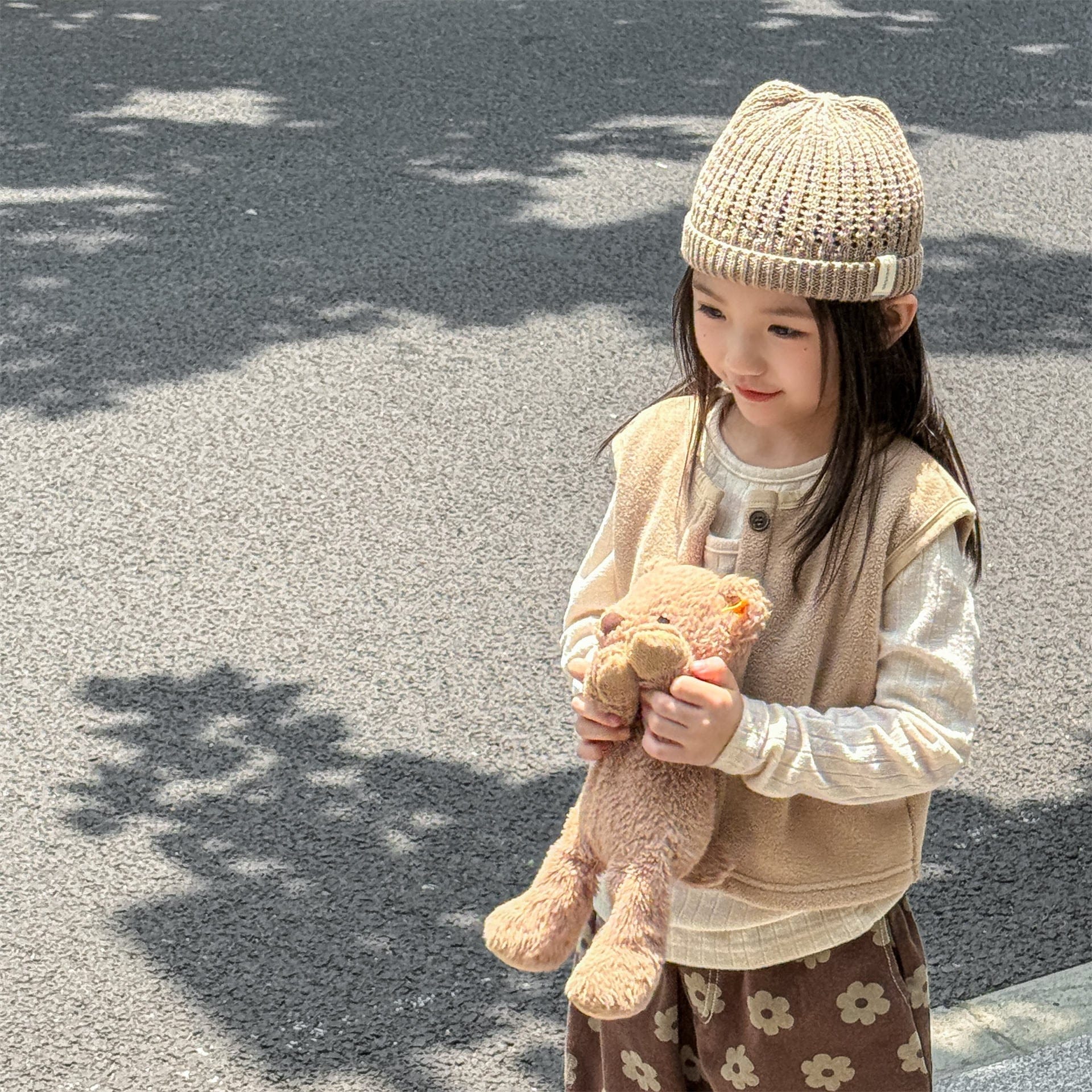 ベスト フロントボタン付きフリースベスト【mh0010809】