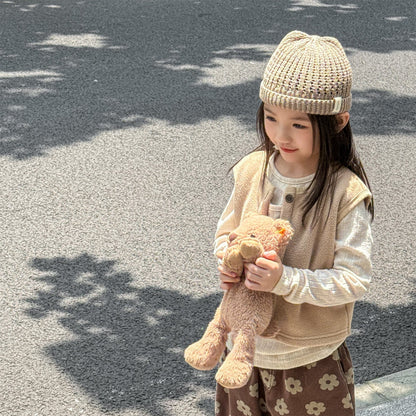 ベスト フロントボタン付きフリースベスト【mh0010809】