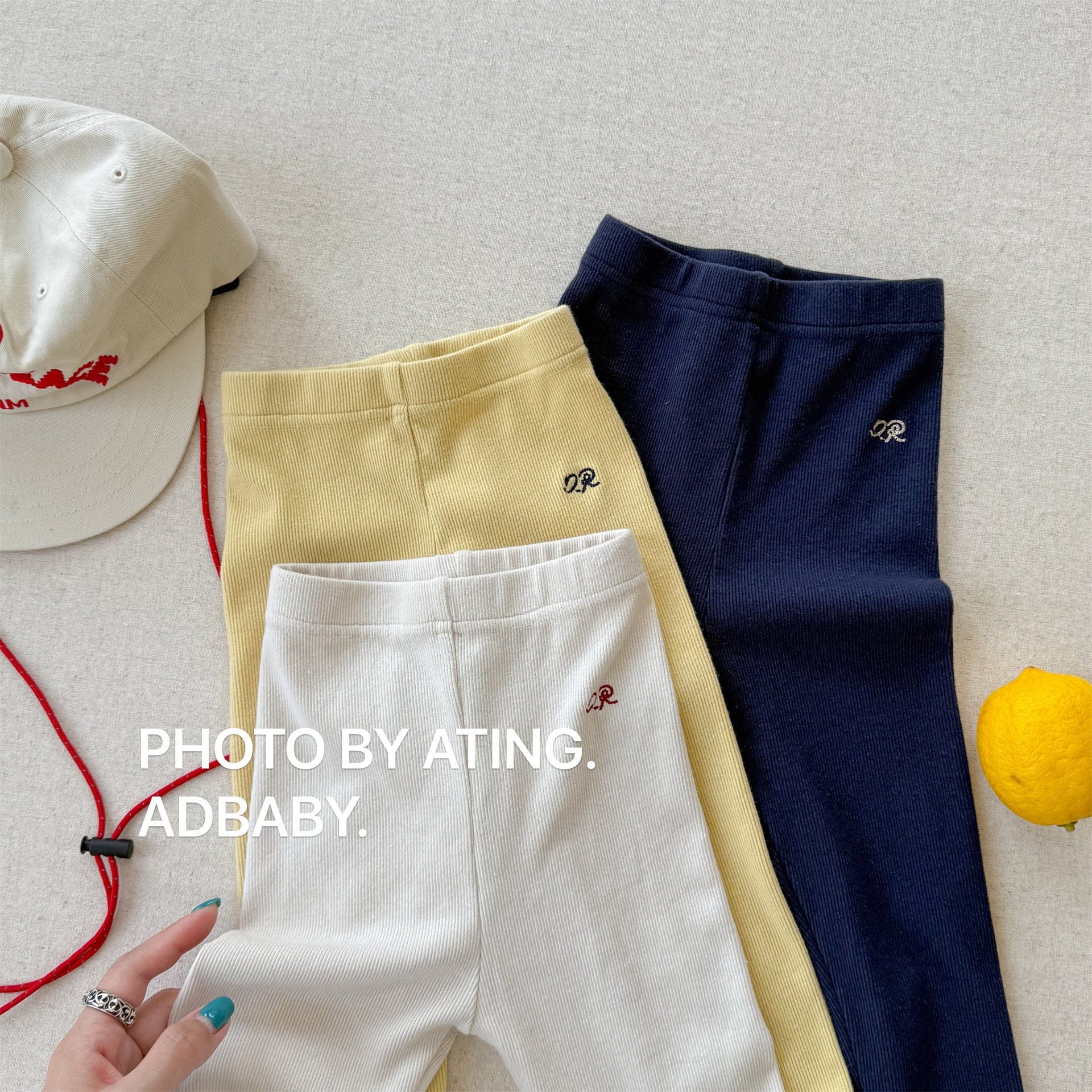 レギンスパンツ ワッフル生地リブレギンス ロングパンツ【mh0010815】