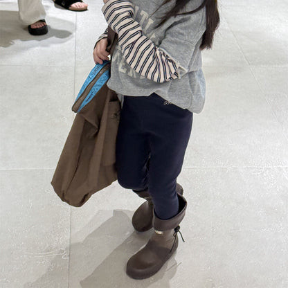 レギンスパンツ ワッフル生地リブレギンス ロングパンツ【mh0010815】