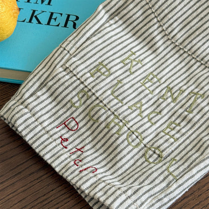 オーバーオール レターロゴ刺繍デニムオーバーオール サロペット【mh0010816】