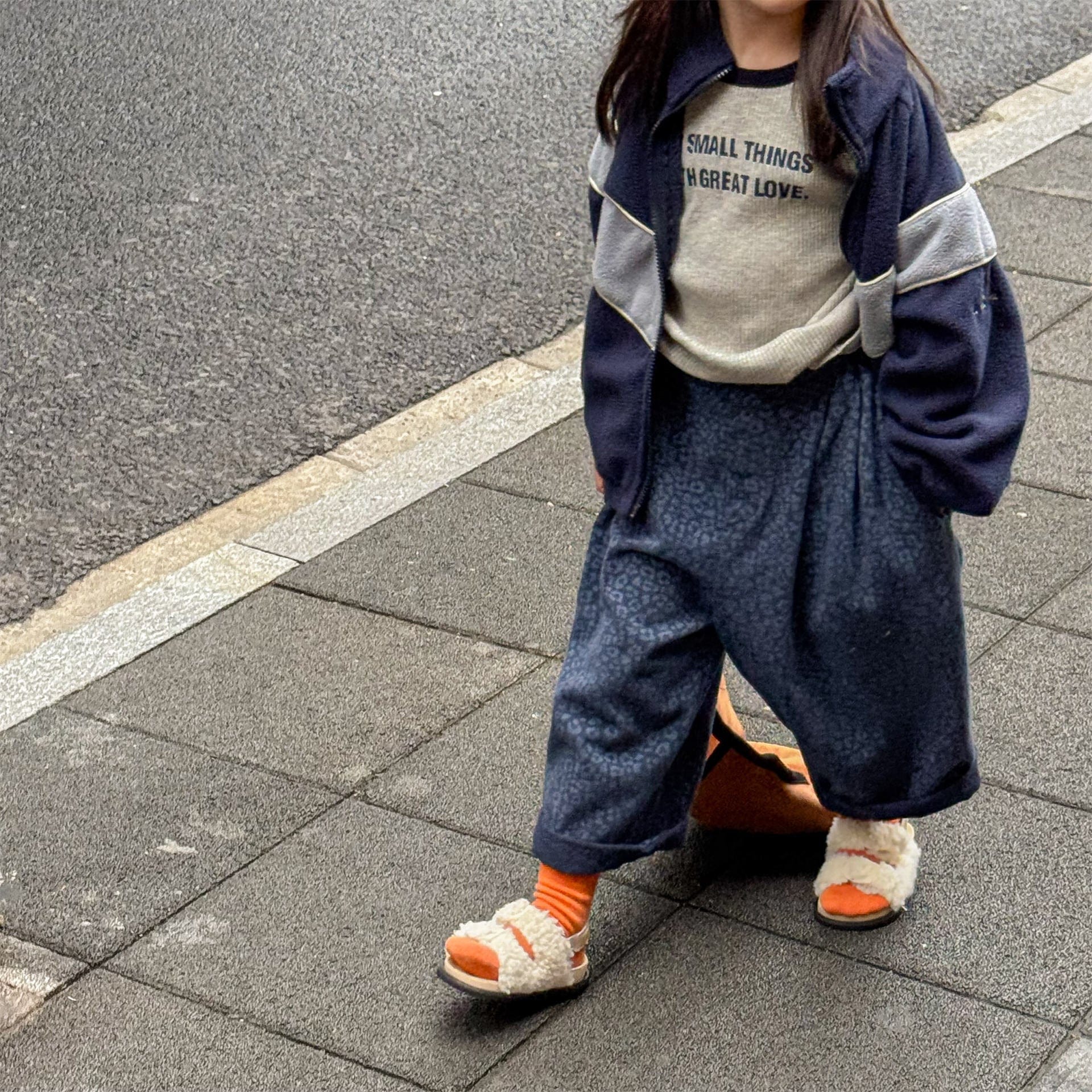 ロングパンツ・スウェットパンツ レオパード柄ワイドデニムパンツ【mh0010904】