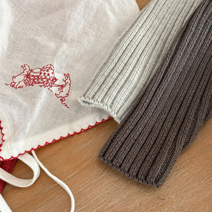 カーディガン・パーカー リブ編みニットカーディガン【mh0010905】