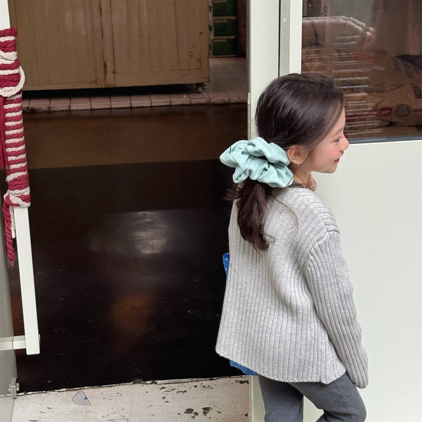 カーディガン・パーカー リブ編みニットカーディガン【mh0010905】