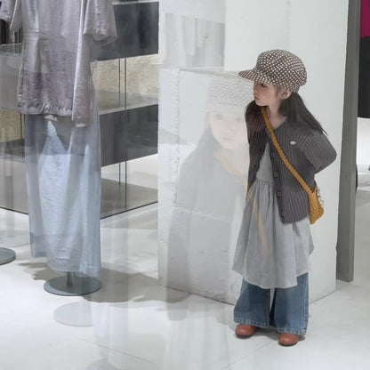 カーディガン・パーカー リブ編みニットカーディガン【mh0010905】