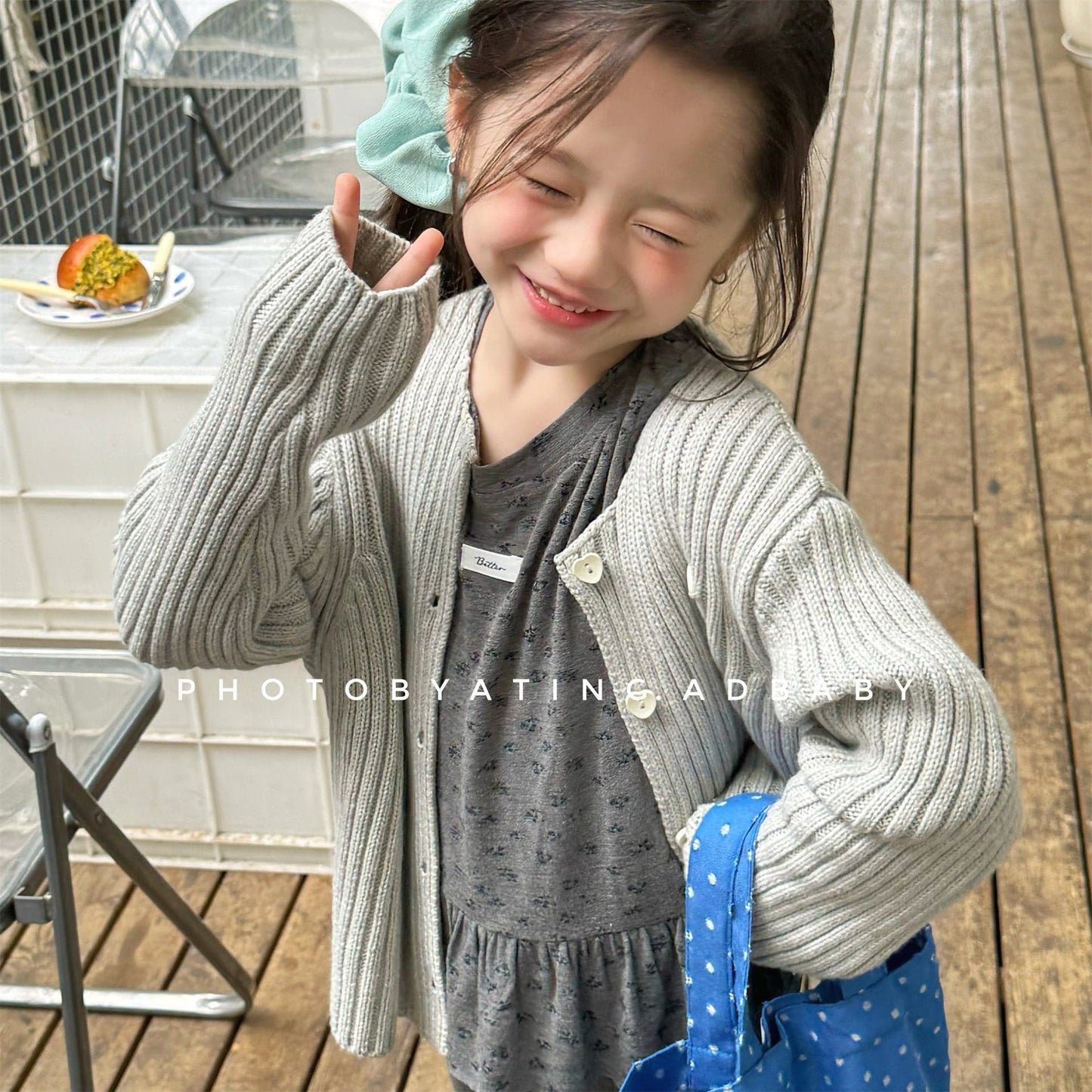 カーディガン・パーカー リブ編みニットカーディガン【mh0010905】