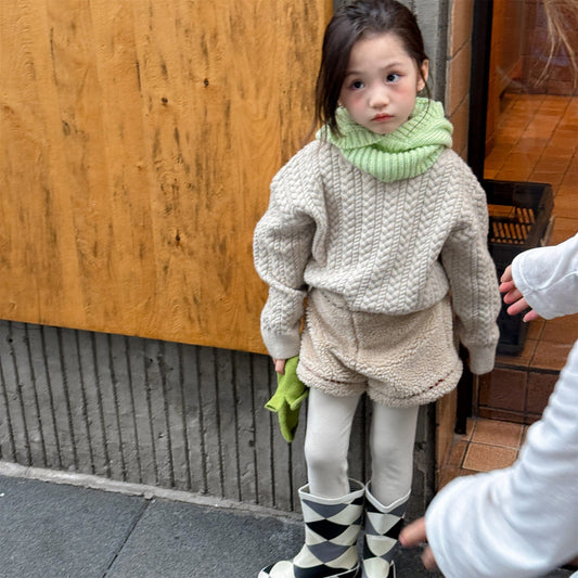 ニット・セーター ケーブル編みクルーネックセーター【mh0010906】