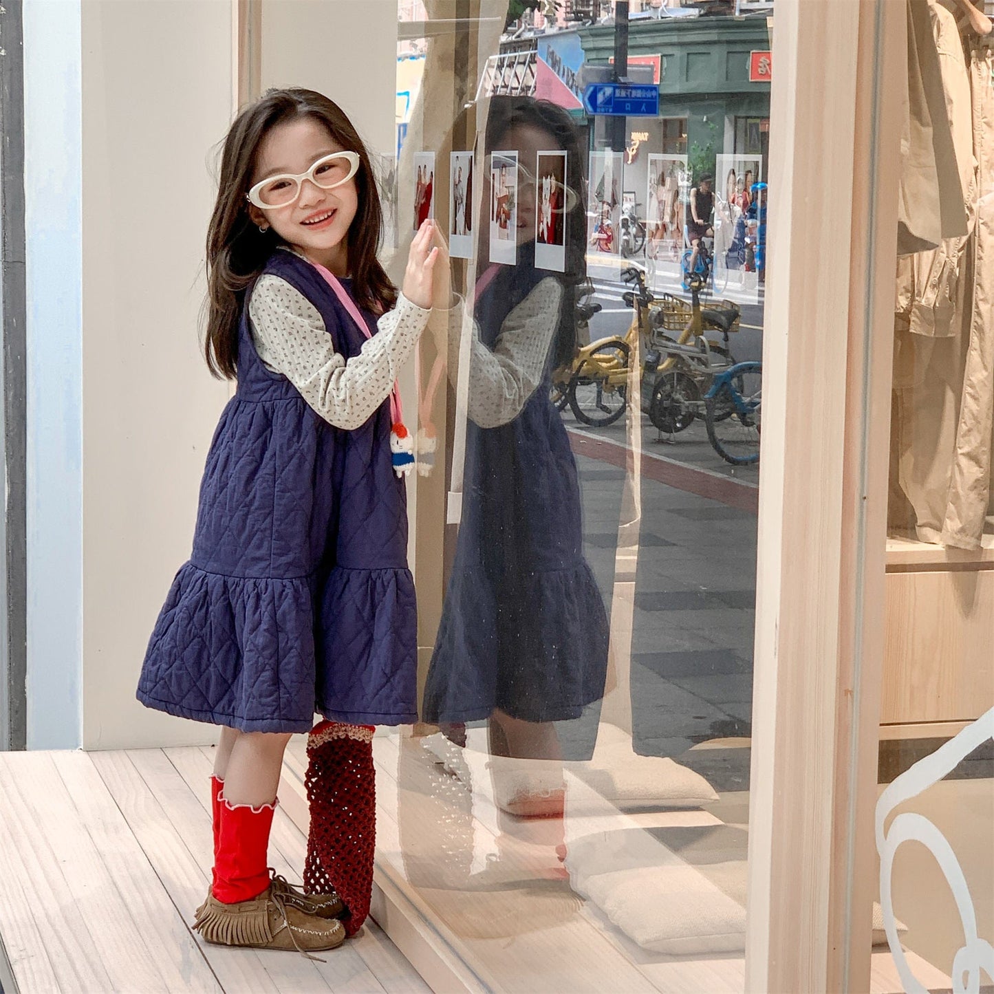 ノースリーブワンピース キルティングノースリーブワンピース【mh0010907】