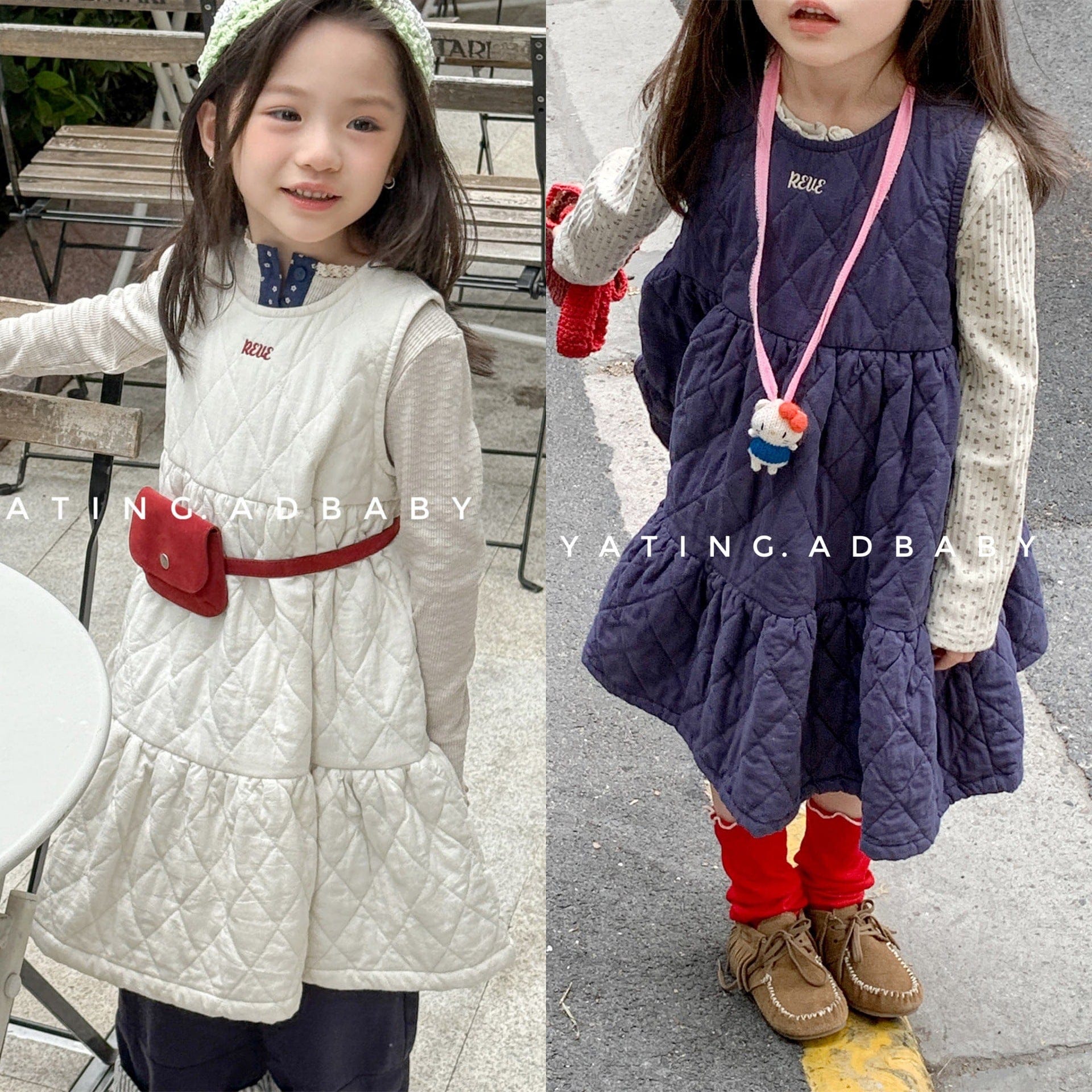 ノースリーブワンピース キルティングノースリーブワンピース【mh0010907】