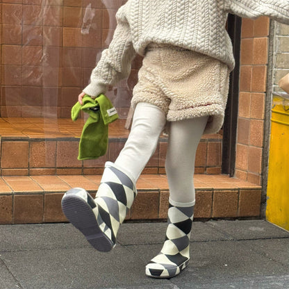 ハーフパンツ・ショートパンツ ボアショートパンツカラーステッチもこもこあったかボトムス【mh0010910】