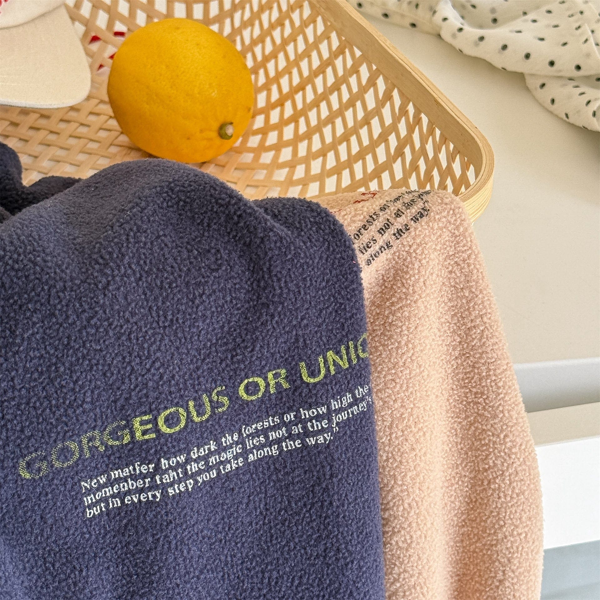 ロングパンツ・スウェットパンツ 刺繍入りコーラルベルベットジョガーパンツ裏起毛あったかボトムス【mh0010911】