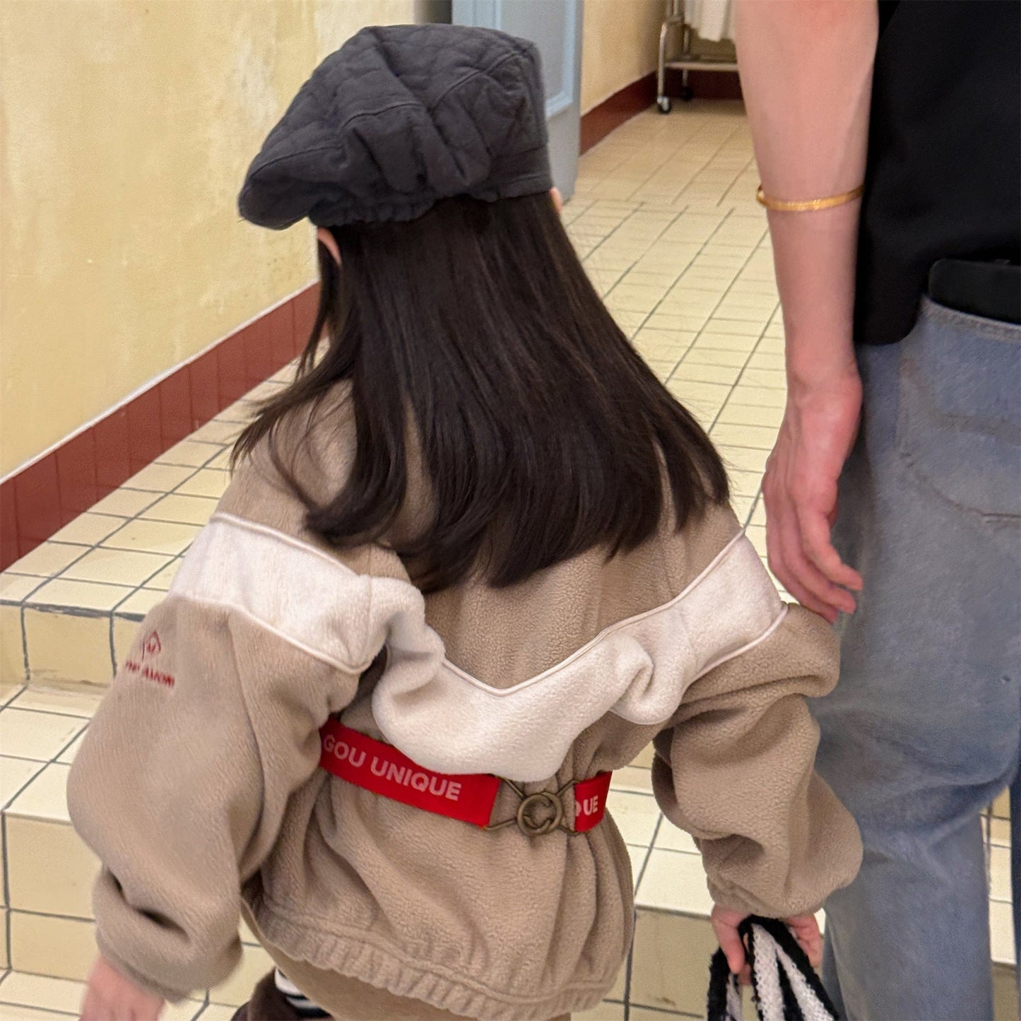 ショートコート・ジャケット・ジャンパー バイカラージップアップフリースジャケットブルゾン裏起毛防寒アウター【mh0010912】