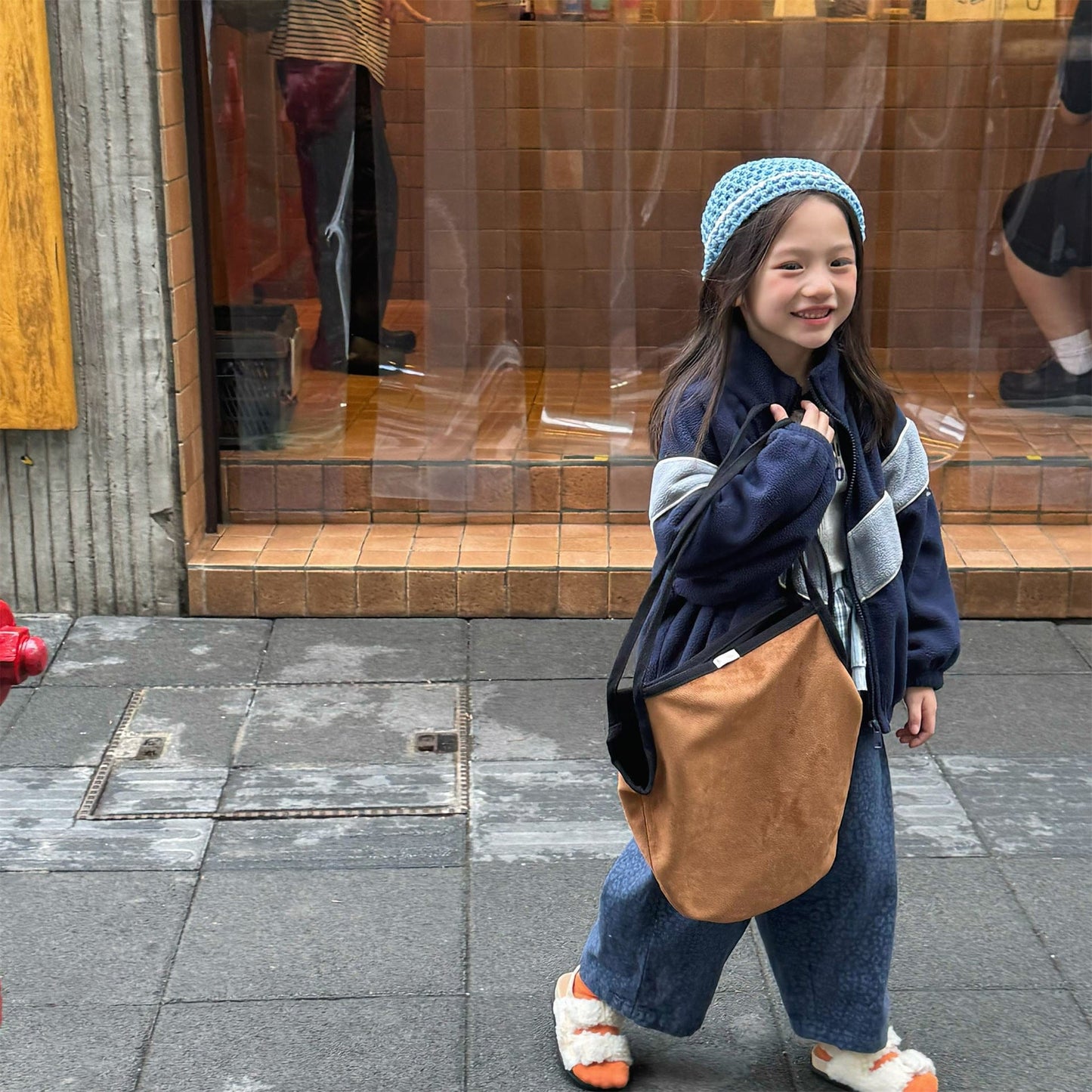 ショートコート・ジャケット・ジャンパー バイカラージップアップフリースジャケットブルゾン裏起毛防寒アウター【mh0010912】