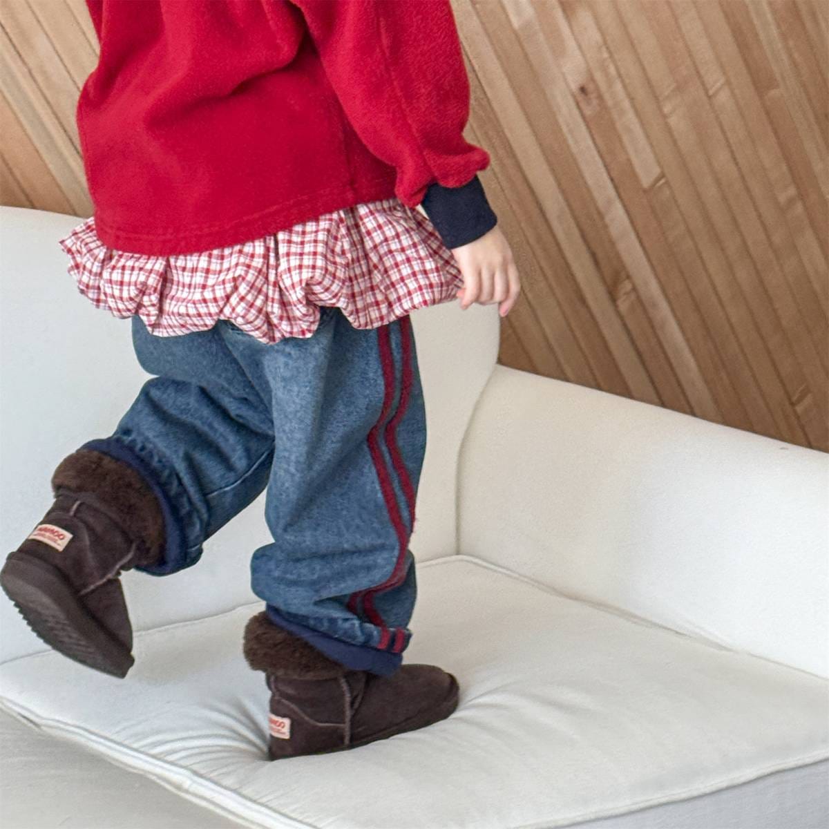 ロングパンツ・スウェットパンツ デニムロングパンツ 裏キルティング 中綿入り ジーンズ 長ズボン【mh0011403】