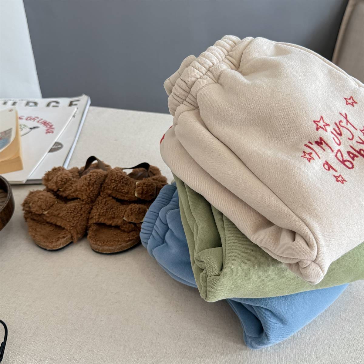 ロングパンツ・スウェットパンツ 裏起毛スウェットパンツ ロングパンツ 暖か長ズボン カジュアル【mh0011405】