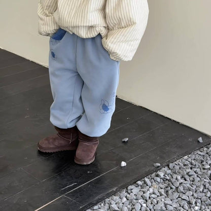 ロングパンツ・スウェットパンツ 裏起毛スウェットパンツ ロングパンツ 暖か長ズボン カジュアル【mh0011405】