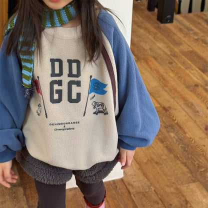 トレーナー・フーディ 長袖スウェットトレーナー フリース素材 ラグラン袖 プリントロゴ【mh0011412】