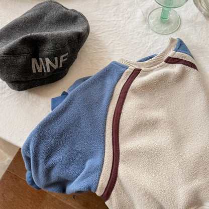 トレーナー・フーディ 長袖スウェットトレーナー フリース素材 ラグラン袖 プリントロゴ【mh0011412】