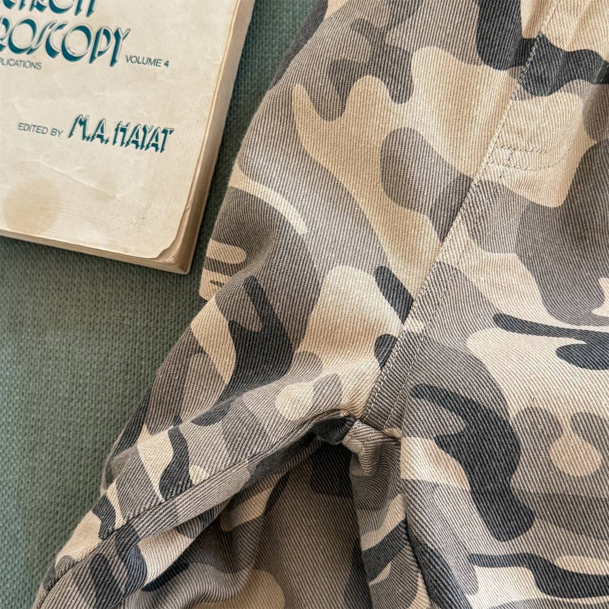 ロングパンツ・スウェットパンツ カモフラ柄ロングパンツ 裏起毛 長ズボン カジュアルパンツ【mh0011414】