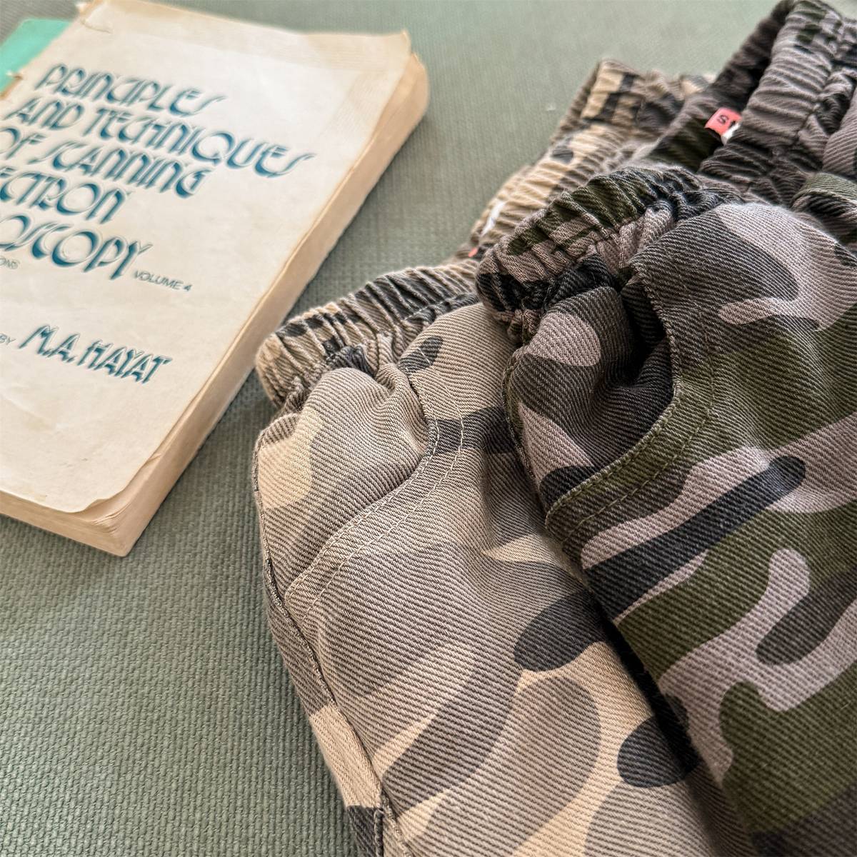 ロングパンツ・スウェットパンツ カモフラ柄ロングパンツ 裏起毛 長ズボン カジュアルパンツ【mh0011414】