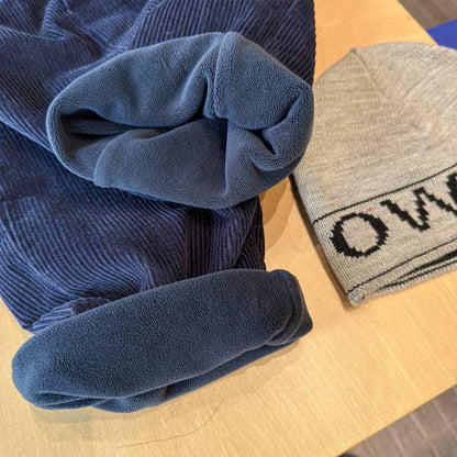 ロングパンツ・スウェットパンツ コーデュロイロングパンツ 裏起毛 暖か長ズボン コットン素材【mh0011415】