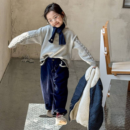 ロングパンツ・スウェットパンツ コーデュロイロングパンツ 裏起毛 暖か長ズボン コットン素材【mh0011415】