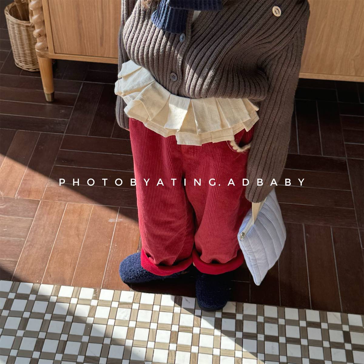 ロングパンツ・スウェットパンツ コーデュロイロングパンツ 裏起毛 暖か長ズボン コットン素材【mh0011415】