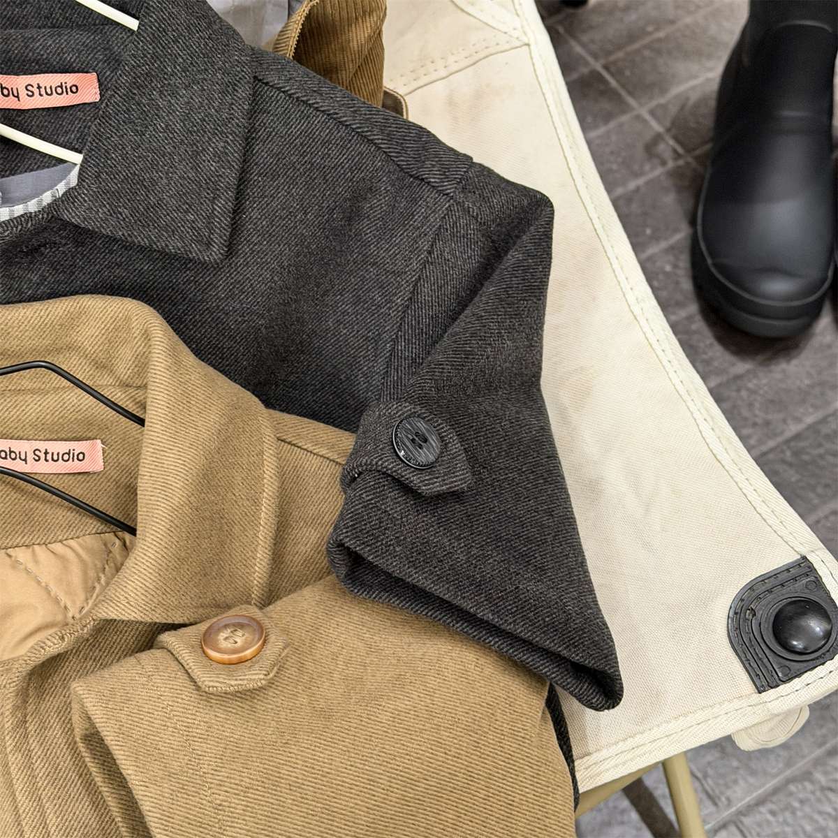 ロングコート コート ジャケット ウール調素材 ミディアム丈 アウター【mh0011421】