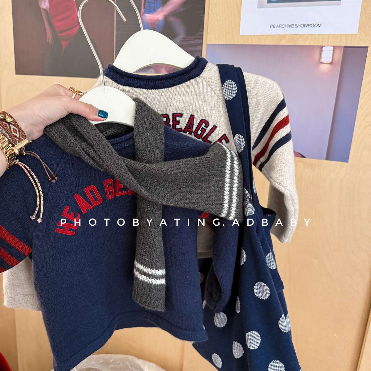 ニット・セーター 長袖セーター ニット素材 ラグラン袖 刺繡ロゴ トップス【mh0011422】