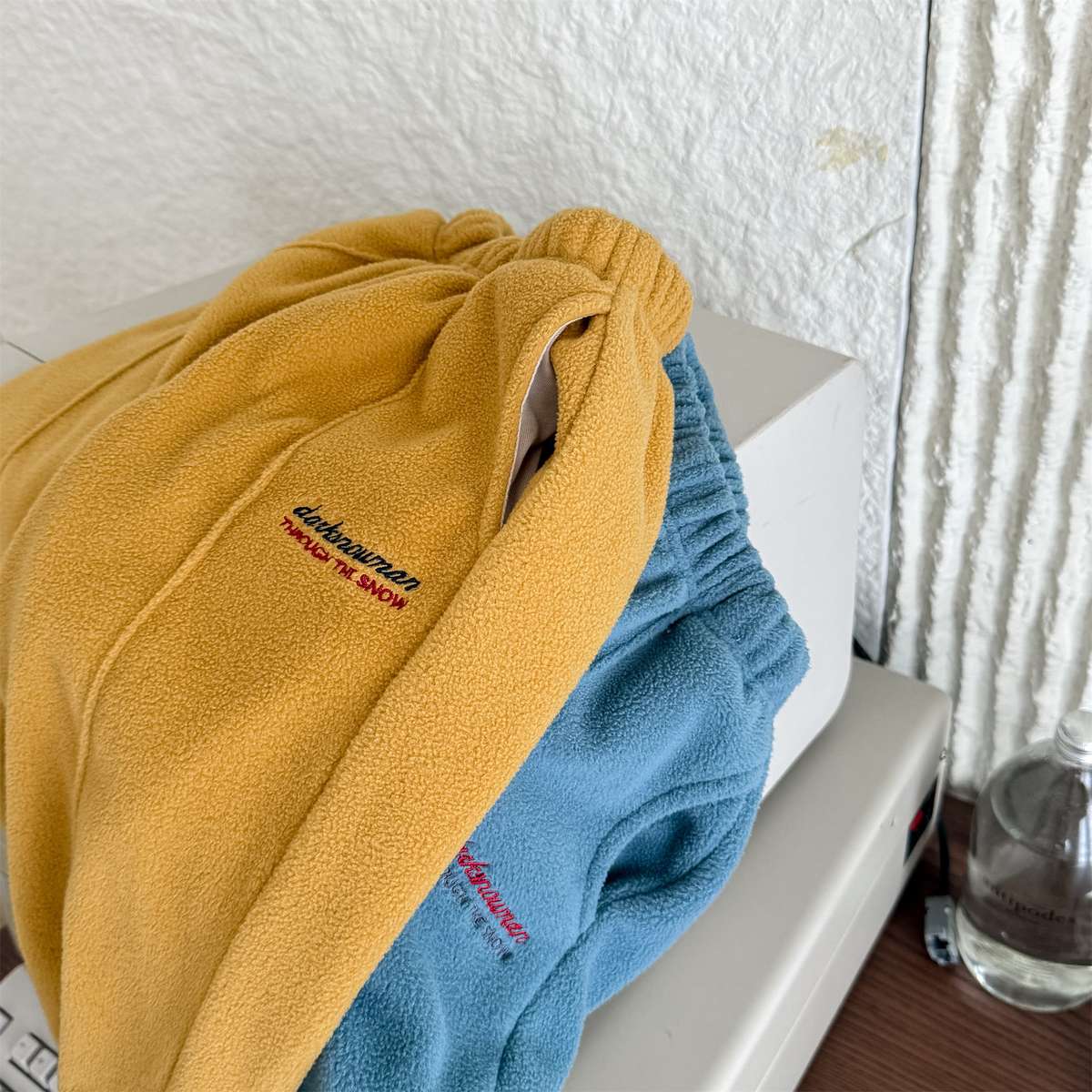 ロングパンツ・スウェットパンツ フリーススウェットパンツ ルーズシルエット あったか長ズボン【mh0011423】