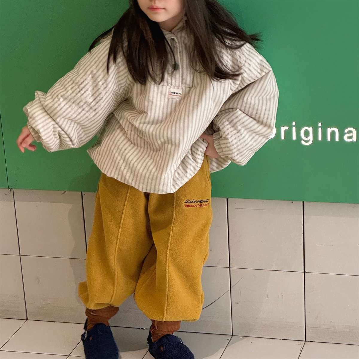 ロングパンツ・スウェットパンツ フリーススウェットパンツ ルーズシルエット あったか長ズボン【mh0011423】