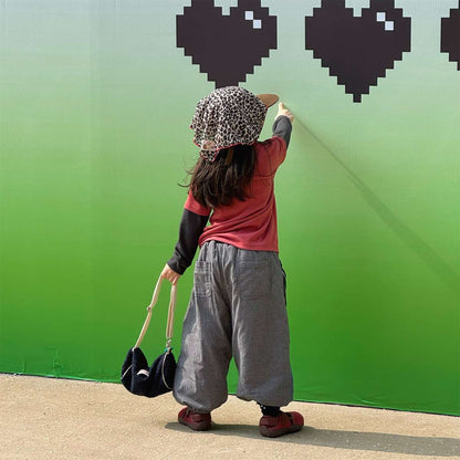 ロングパンツ・スウェットパンツ パッチワークロングパンツ デニム調 キルティング 中綿入り【mh0011424】