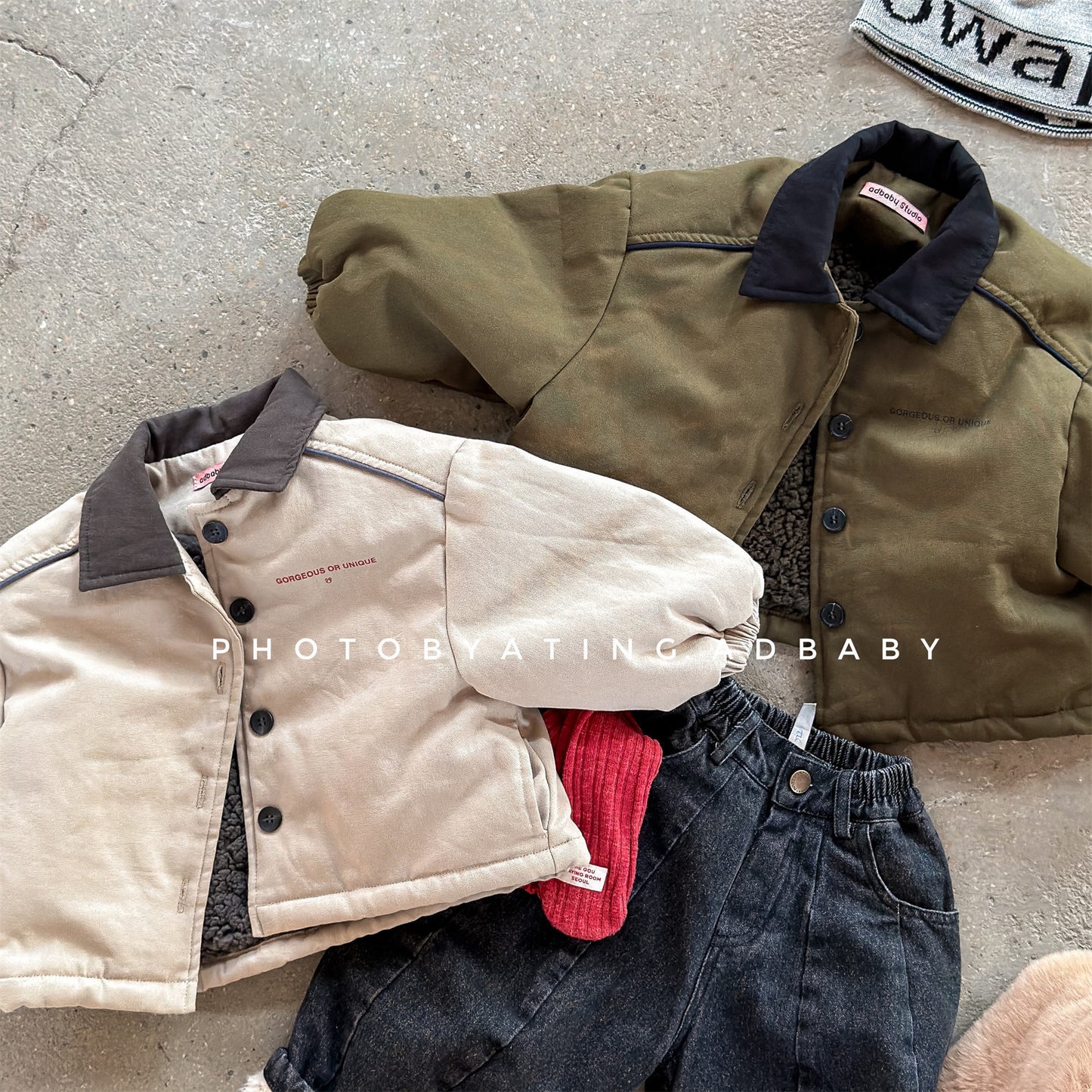 ショートコート・ジャケット・ジャンパー ジャケット 中綿 ボア裏地 ワークテイスト ストリート カジュアル アウター【mh0011604】