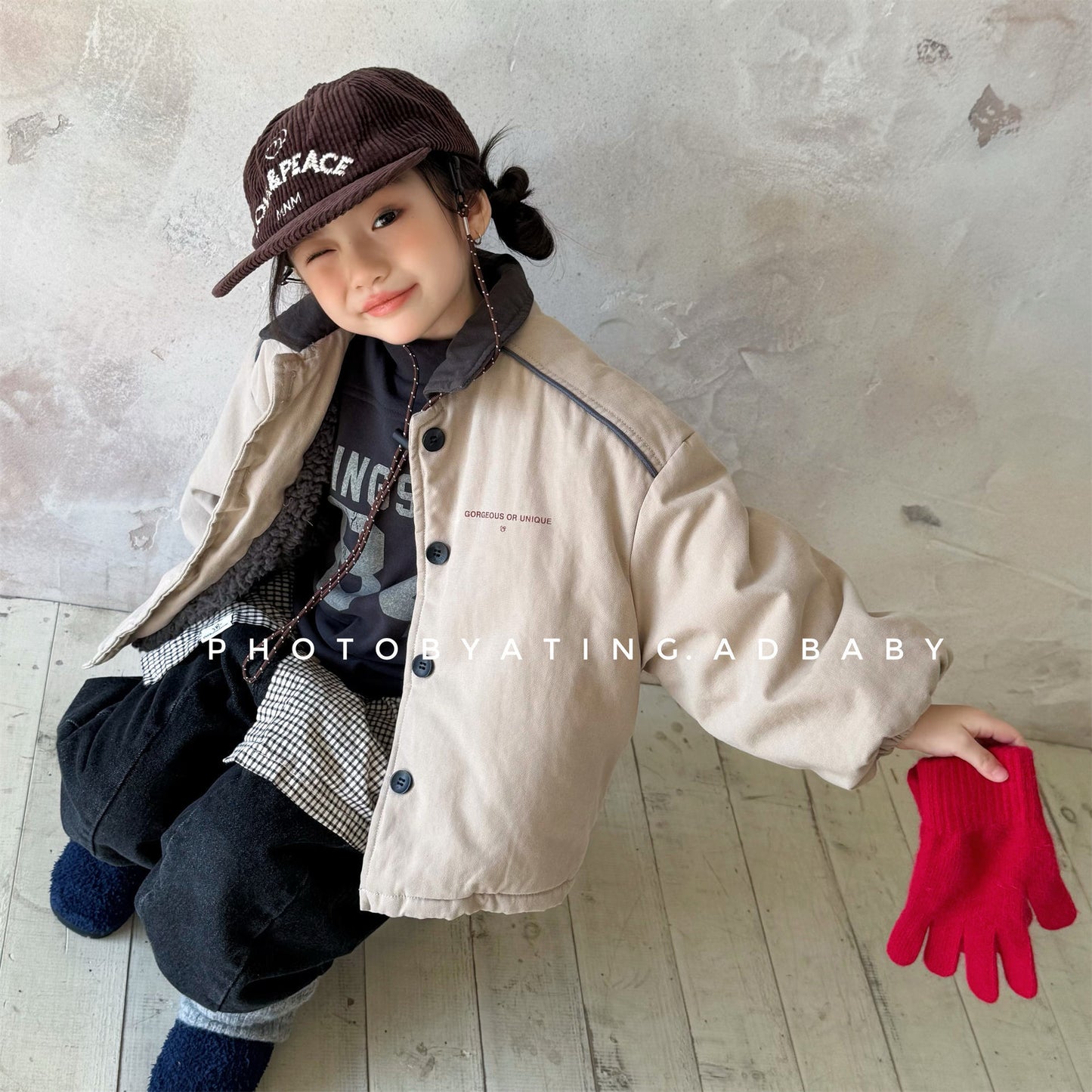 ショートコート・ジャケット・ジャンパー ジャケット 中綿 ボア裏地 ワークテイスト ストリート カジュアル アウター【mh0011604】