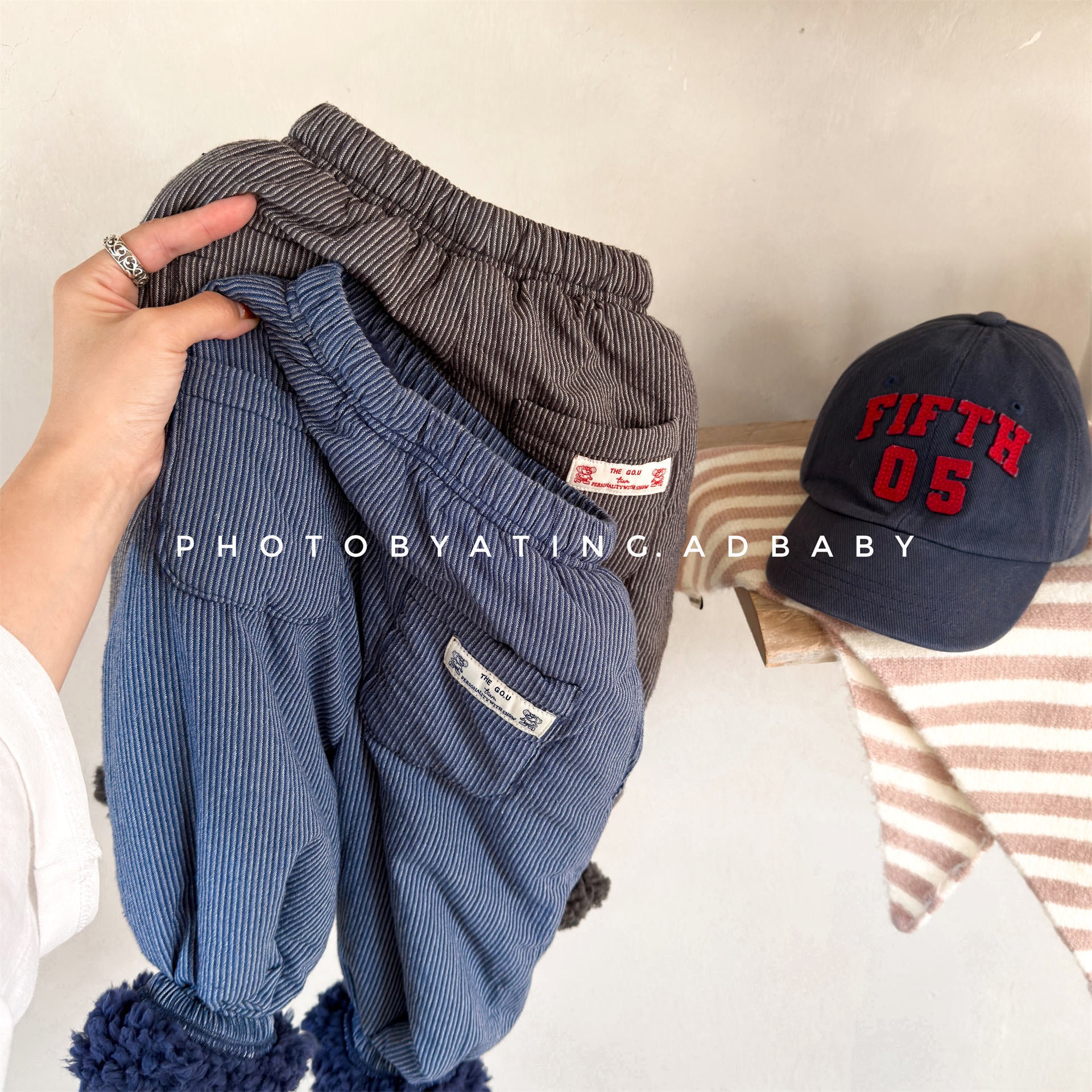 ロングパンツ・スウェットパンツ ストライプパンツ 裏ボア ジョガー スウェット カジュアル ボトムス【mh0011605】