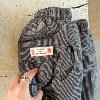 ロングパンツ・スウェットパンツ ストライプパンツ 裏ボア ジョガー スウェット カジュアル ボトムス【mh0011605】