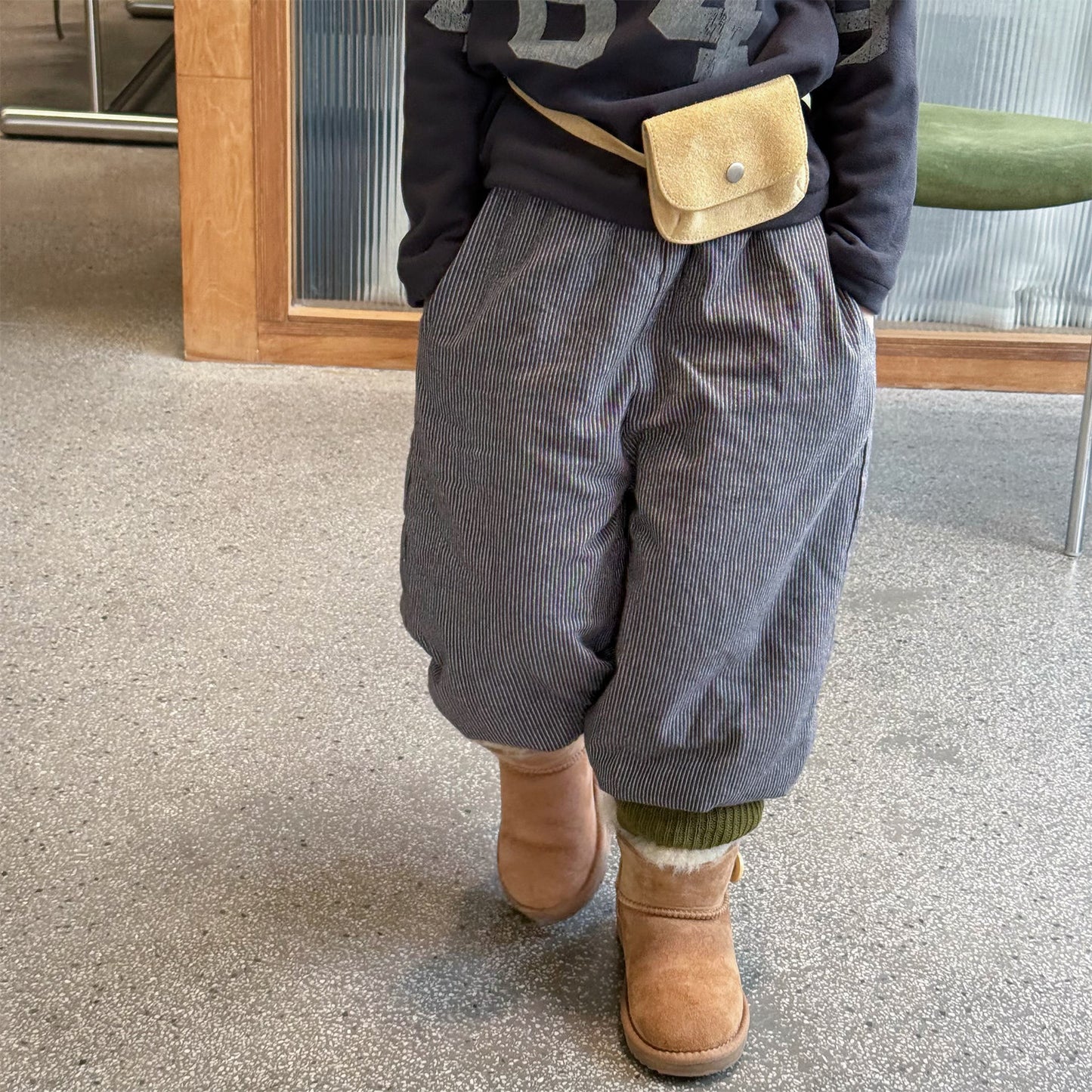 ロングパンツ・スウェットパンツ ストライプパンツ 裏ボア ジョガー スウェット カジュアル ボトムス【mh0011605】