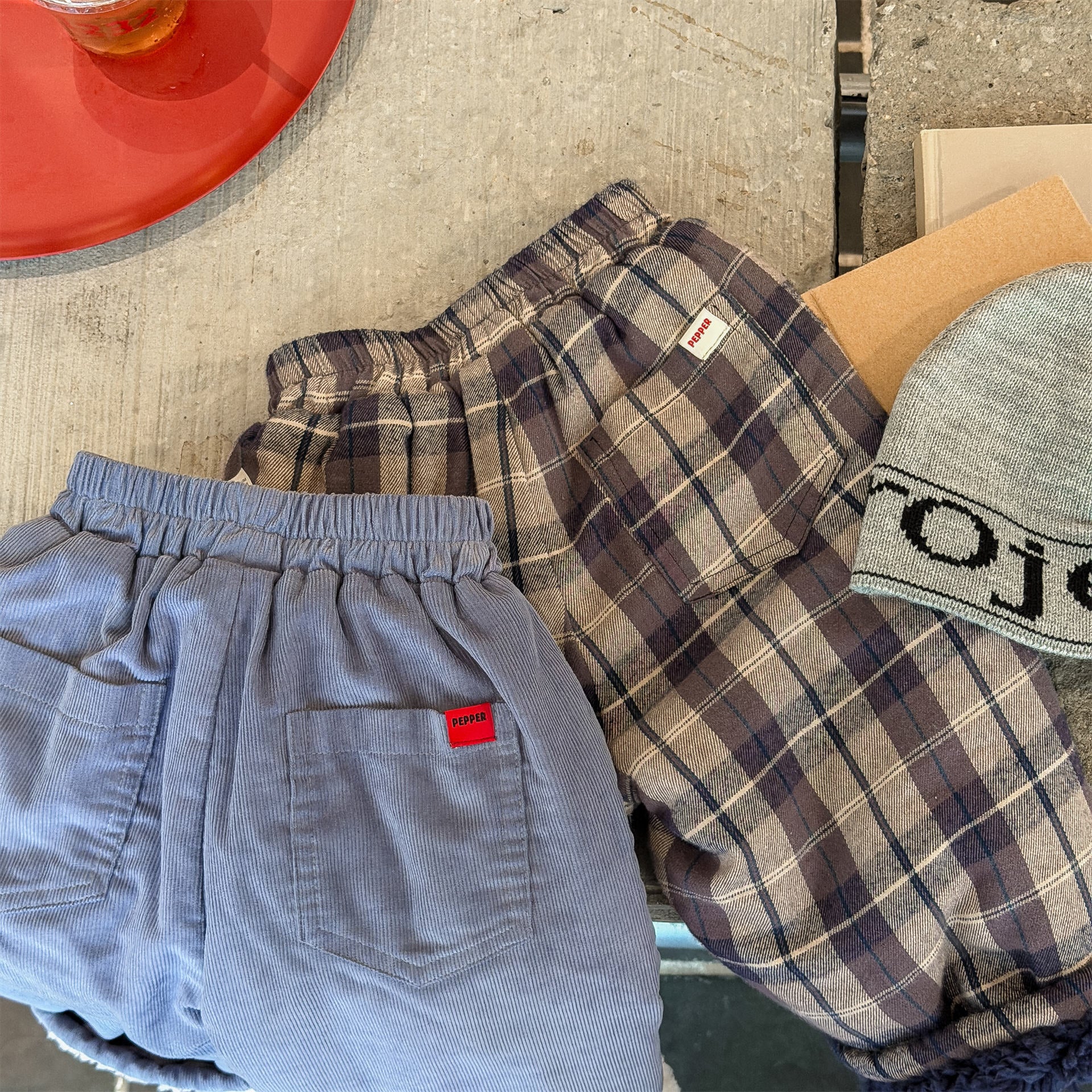 ロングパンツ・スウェットパンツ コーデュロイパンツ 裏ボア 裾ボア ゆったり ワイドパンツ ボトムス【mh0011606】