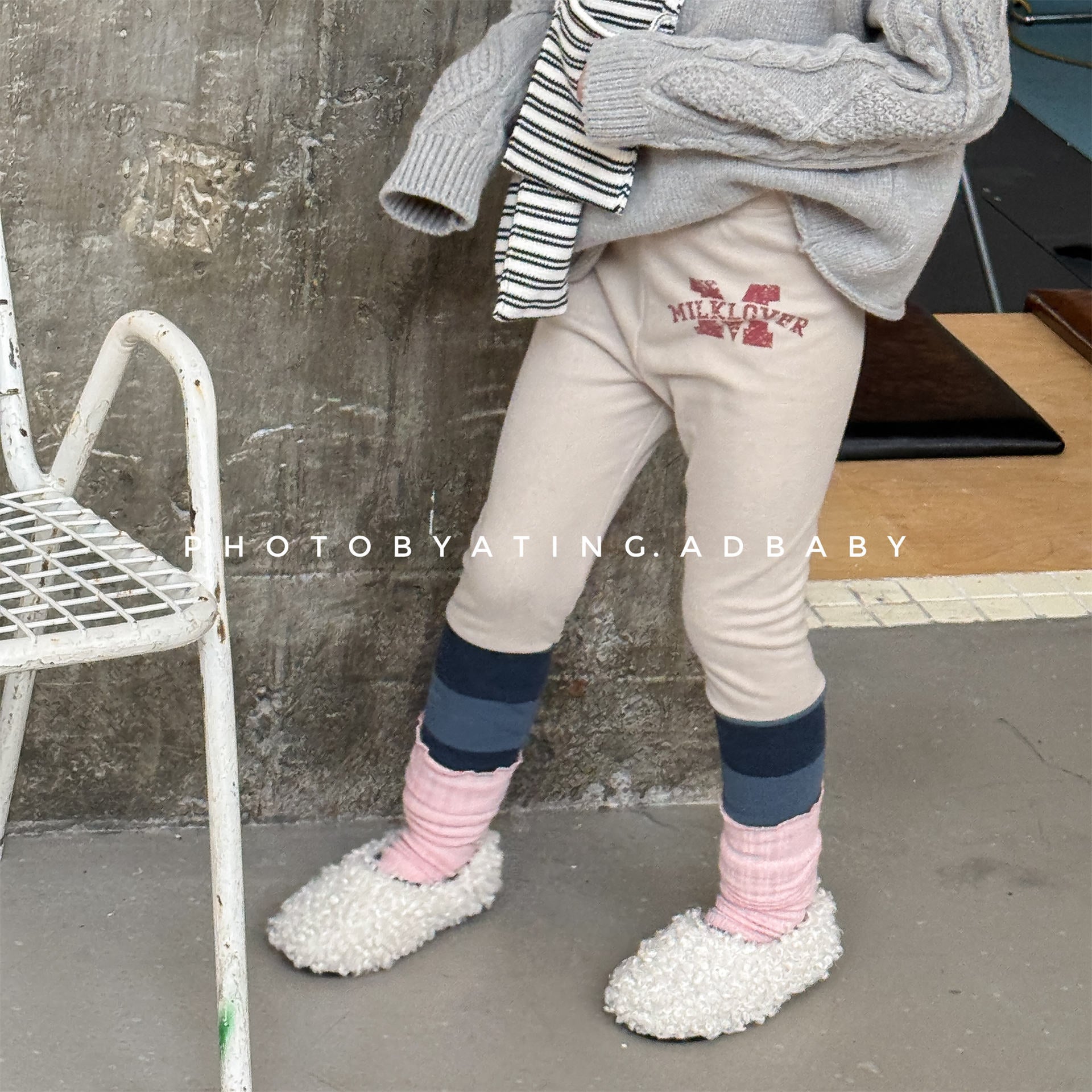 レギンスパンツ レギンスパンツ 裏起毛 バイカラー ドッキング リブ ボトムス【mh0011609】