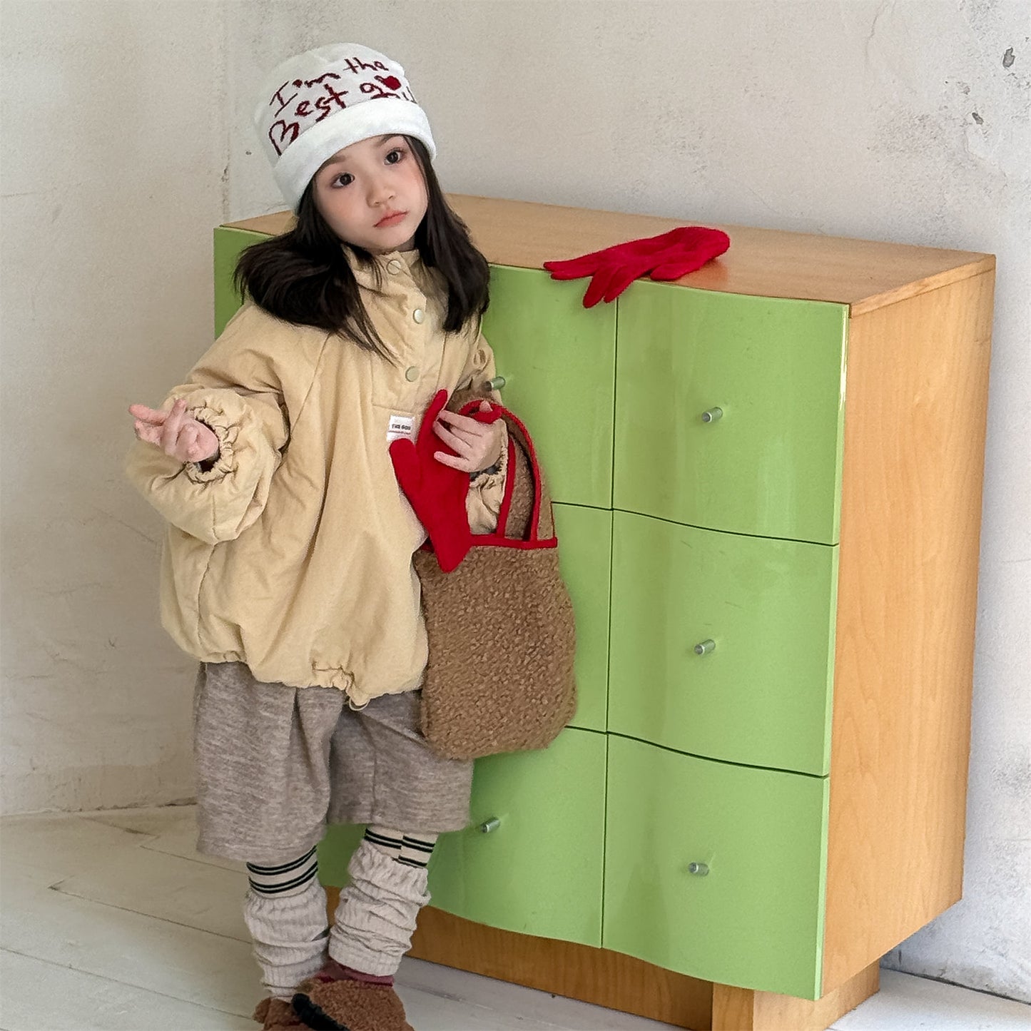 トレーナー・フーディ パフジャケット フーディ ストライプ プルオーバー アウター 中綿【mh0011613】