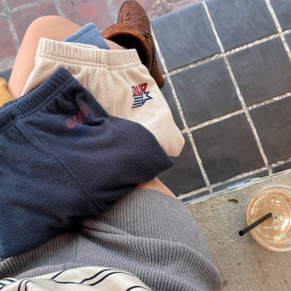 レギンスパンツ 裏起毛レギンスパンツ ラインアクセント パッチワーク 暖パン【mh0011902】