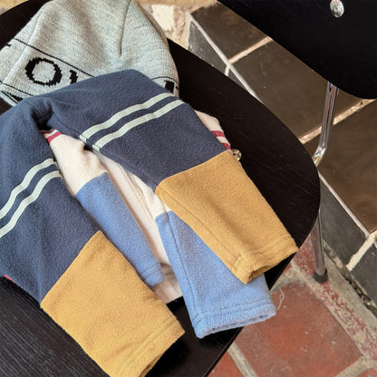 レギンスパンツ 裏起毛レギンスパンツ ラインアクセント パッチワーク 暖パン【mh0011902】